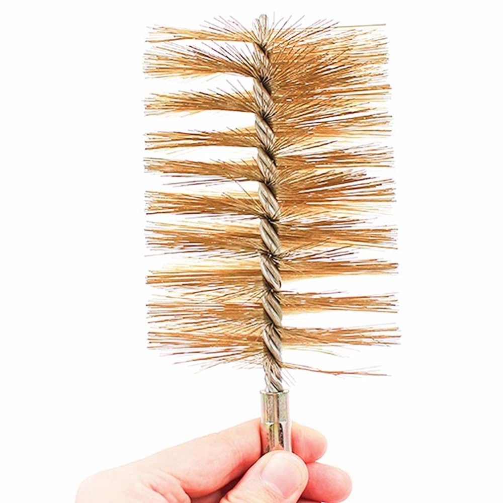 Kazan Fırçası No: 7.5 Kalorifer Kazan Fırçası Kalorifer Boru Temizleme Makinası Boru Temizleme Fırçası