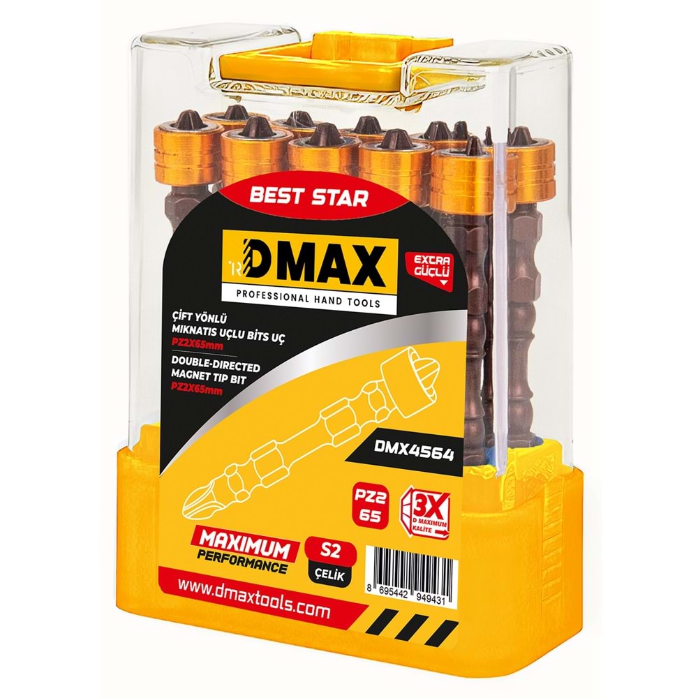 Mıknatıslı Çift Taraflı Matkap Ucu Ph2*65 Mm Bits Ucu Çift Taraflı Çift Taraflı Matkap Ucu