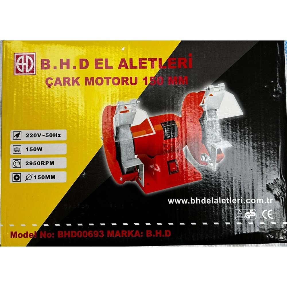 ÇARK MOTORU 150 MM - 2950 RPM