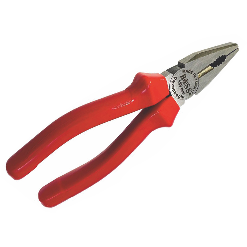 Pense Ael Boss Kırmızı İzoleli 160 Mm