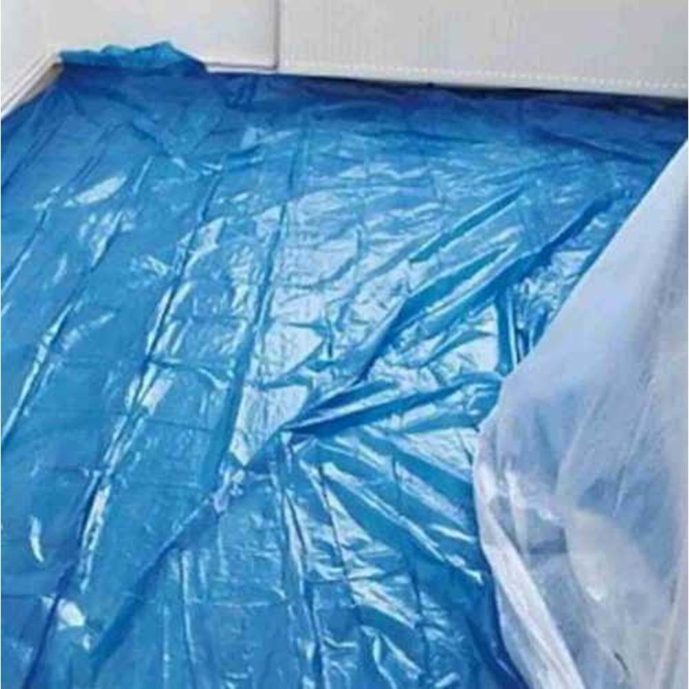 Koruyucu Örtü Branda 32 M2 İzmir Fırça Mavi Kalın Pratik Branda