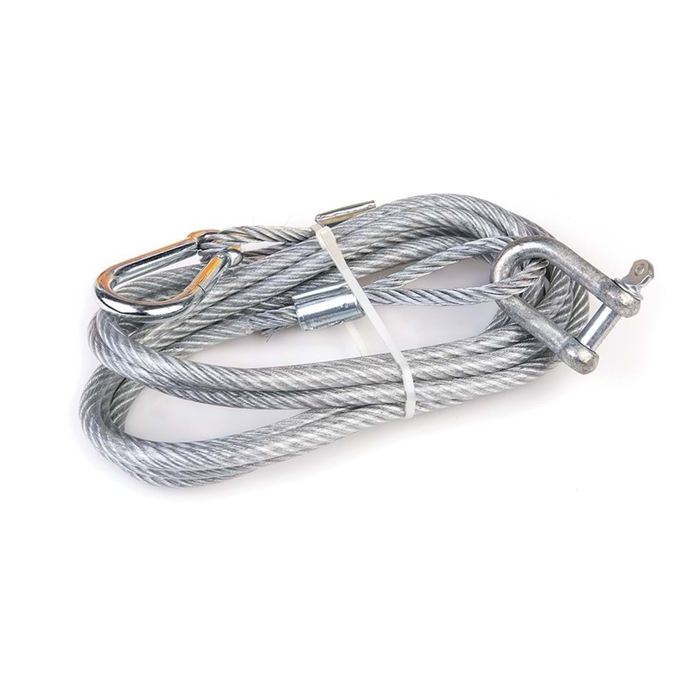 Çeki Halatı Çelik 3,5 Ton 2,75 Metre Çekme Halatı