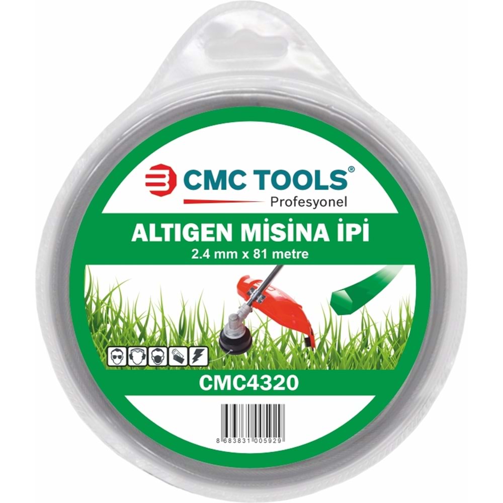 Misina İpi Altıgen 4mm*29mt Cmc Tools
