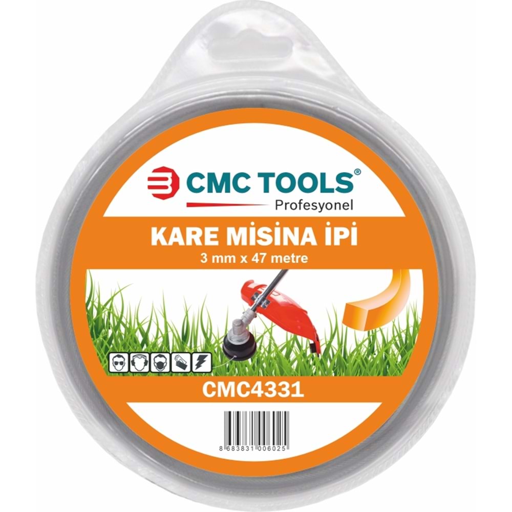 Misina İpi Kare 4mm*27mt Cmc Tools