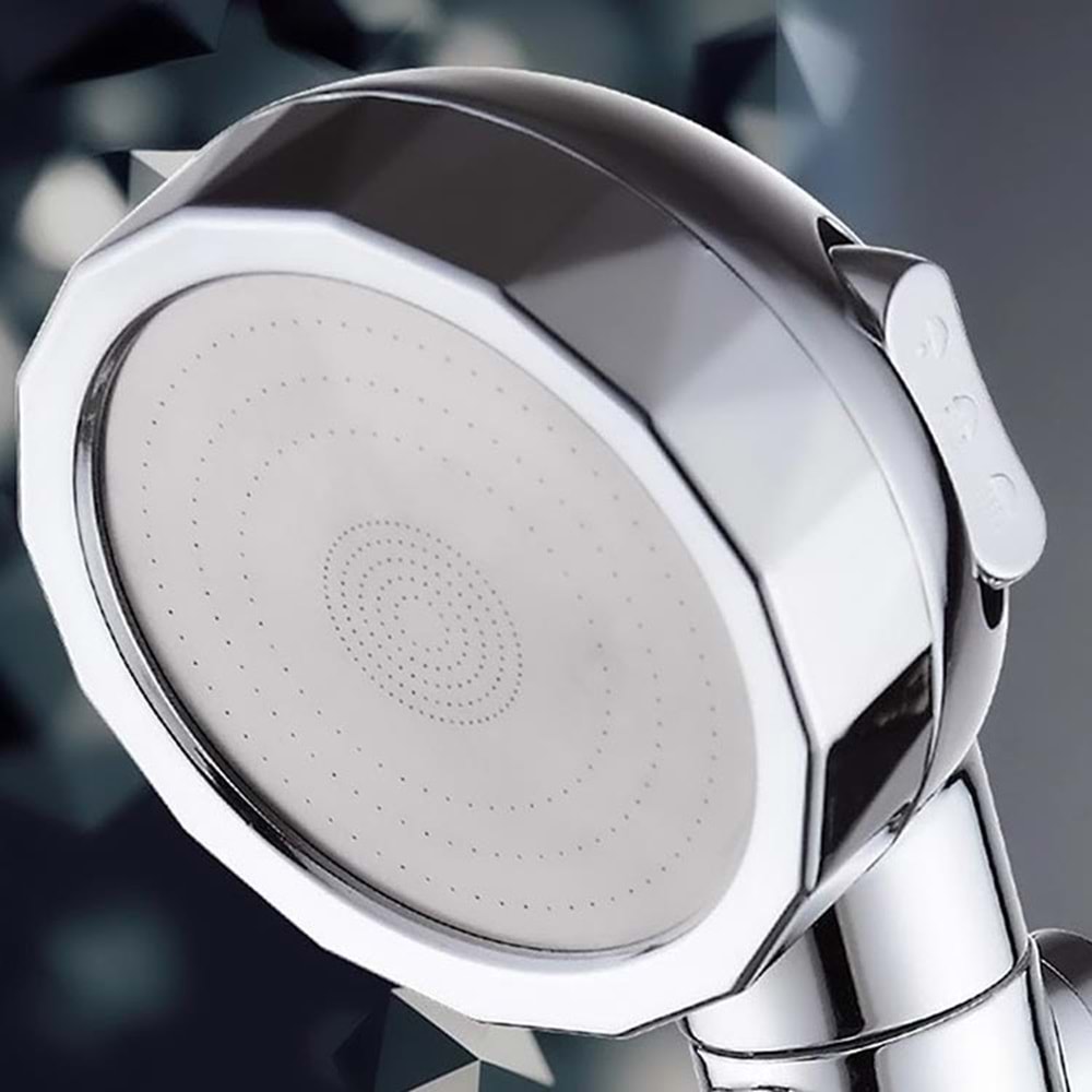 Duş Başlığı 3 Fonksiyon Stop Düğmeli Cmc5096