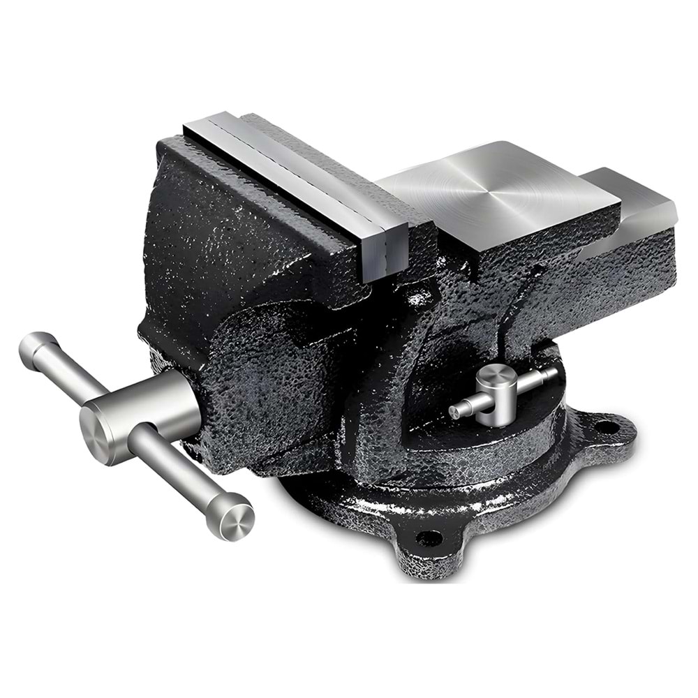 Dönerli Tezgâh Mengene Cmc Mengene 125 Mm
