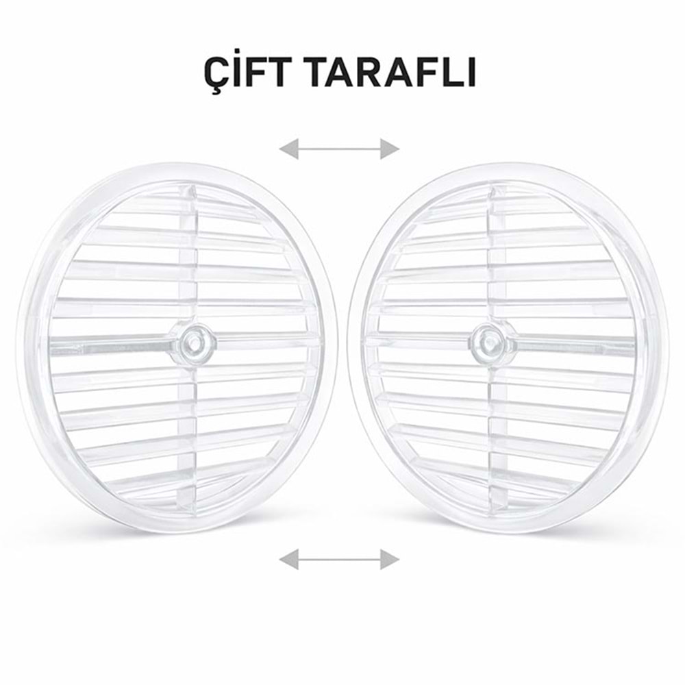 Doğalgaz Cam Menfezi Lüx Şeffaf Havalandırma Aparatı