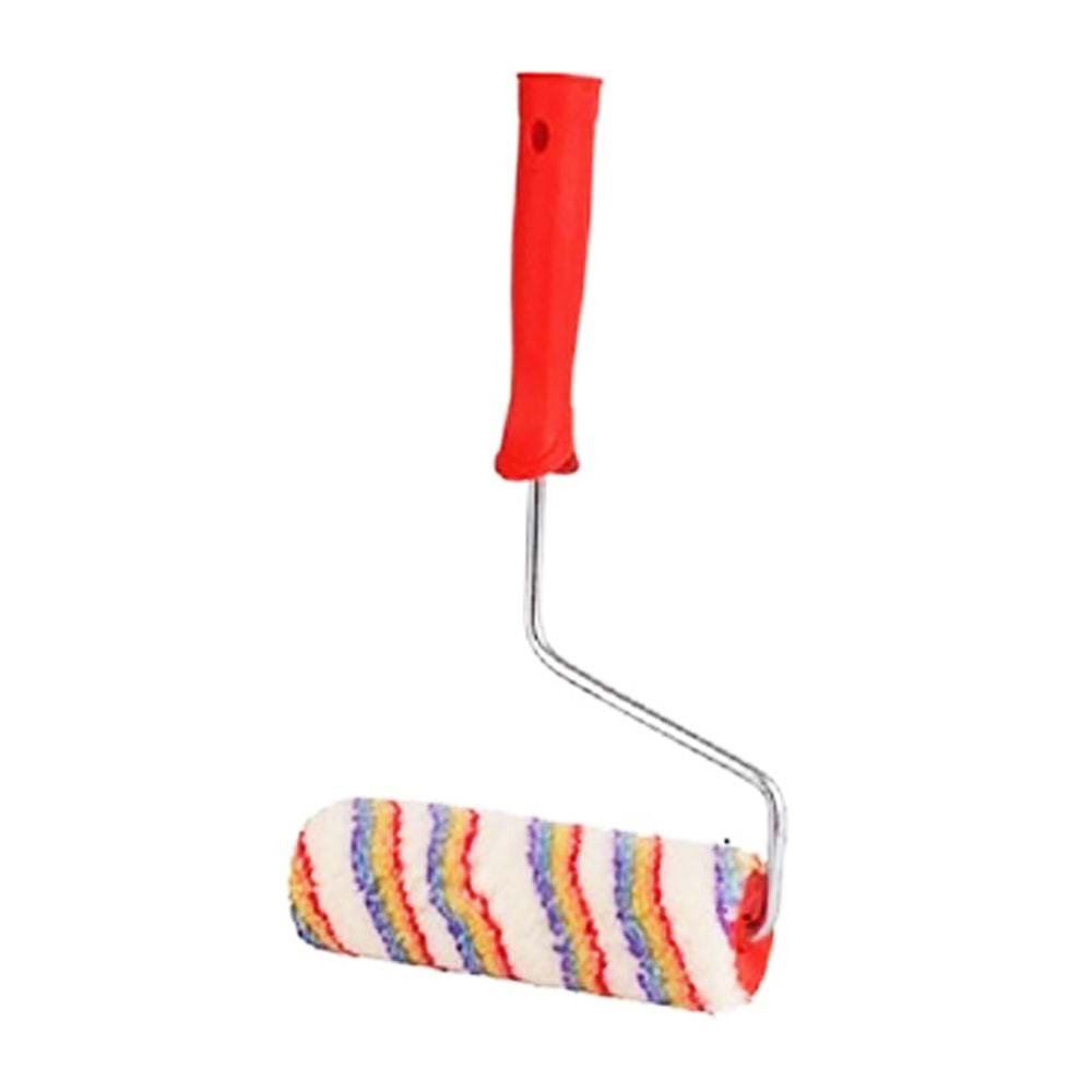 Rulo Boya Rulosu Gökkuşağı Dış Cephe Rulo 20 Cm