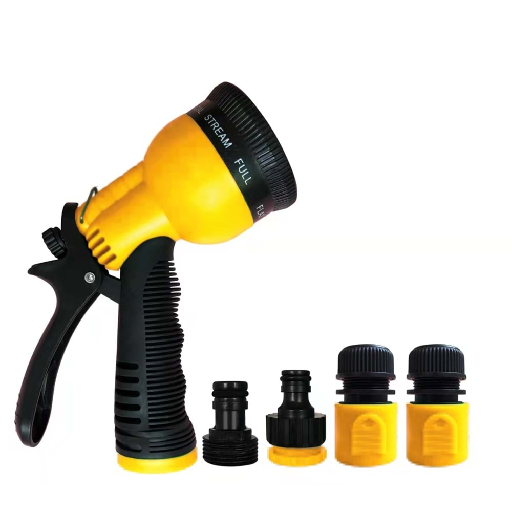 Sulama Tabancası – DMX 8 Fonksiyonlu 5’li Set