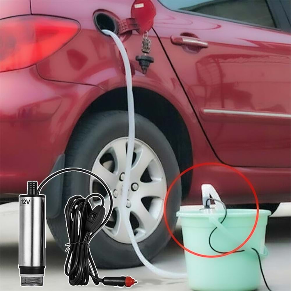 Mazot Pompası Emka Mini 12V 51 Mm Akaryakıt Pompası