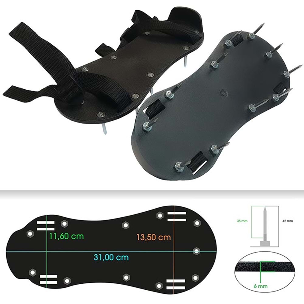 Epoksi Ayakkabısı Profesyonel Çivili Ayakkabı Tırnak Ayakkabısı Tırnak Tabanı Yüksek Kaliteli