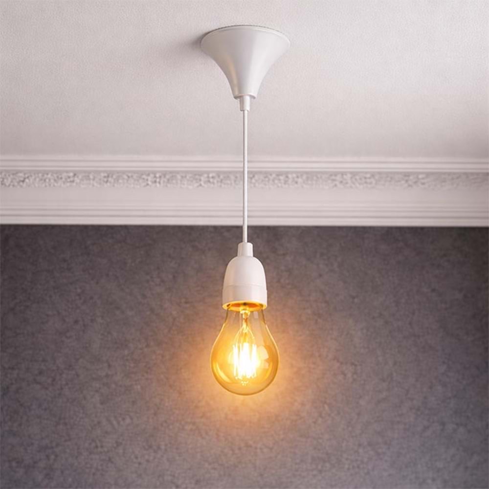 Porselen Tij Duy Hazır Askı Tij Takımı 24 Cm Tavan Askı