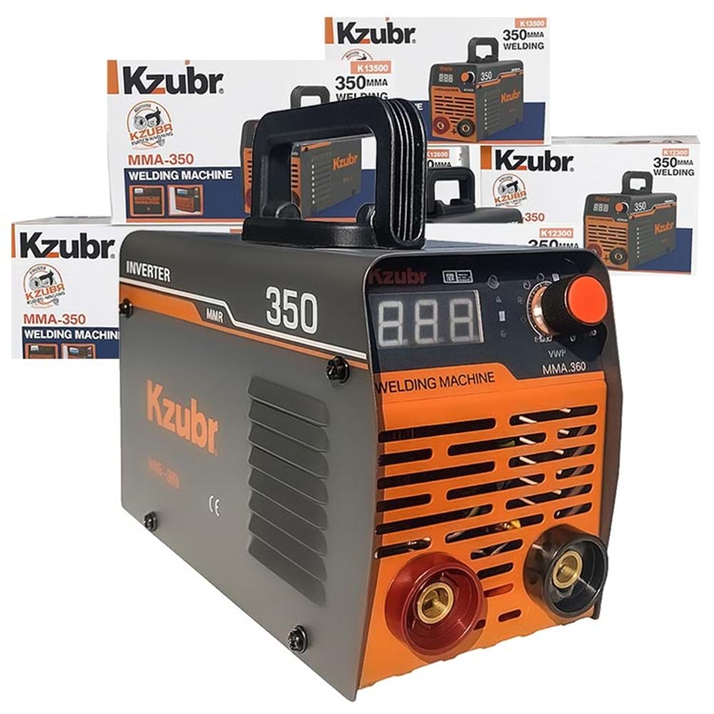 Kzubr PH221 MG MMA350 İnverter Kaynak Makinesi Yeni Nesil Kaynak Makinası