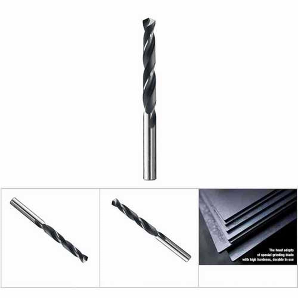 HSS DIN 338 9 Mm Meşem Metal Delme profesyonel Matkap Ucu
