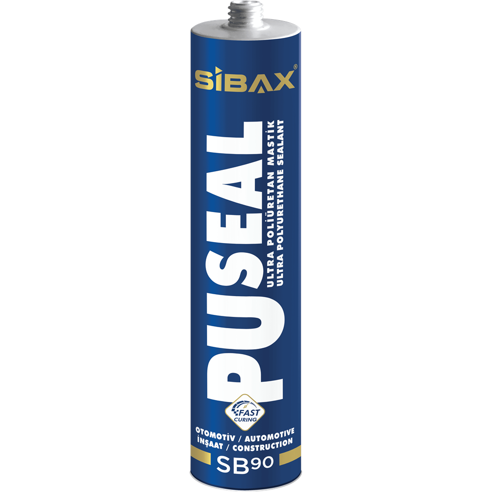 Sibax PU Poliüretan Yapıştırıcı Mastik Antrasit 280 ml SB90