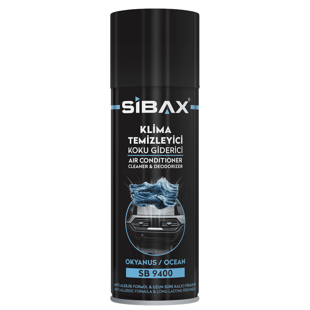 Sibax Klima Temizleyici Koku Giderici Sprey Okyanus Esintisi 200 ml SB9400