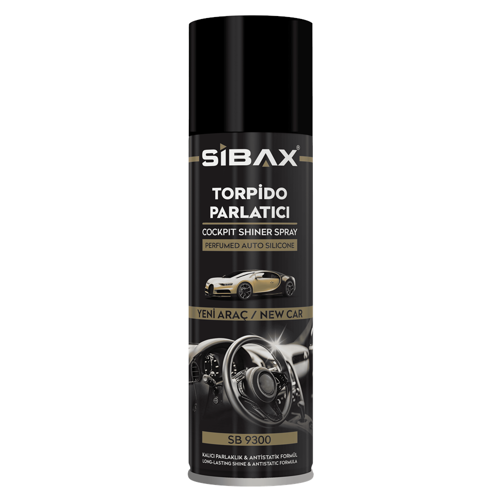 Sibax Torpido Parlatıcı Sprey Yeni Araç İçin 220ML SB9300