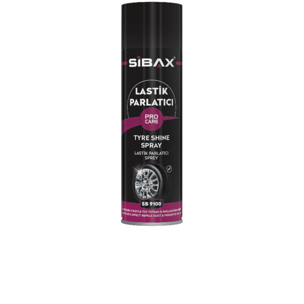 Sibax Lastik Parlatıcı Sprey 500 Ml