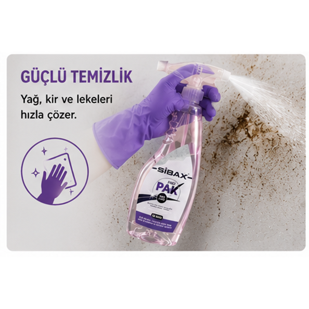 Sibax Pirüpak Temizleyici Sprey SB9800