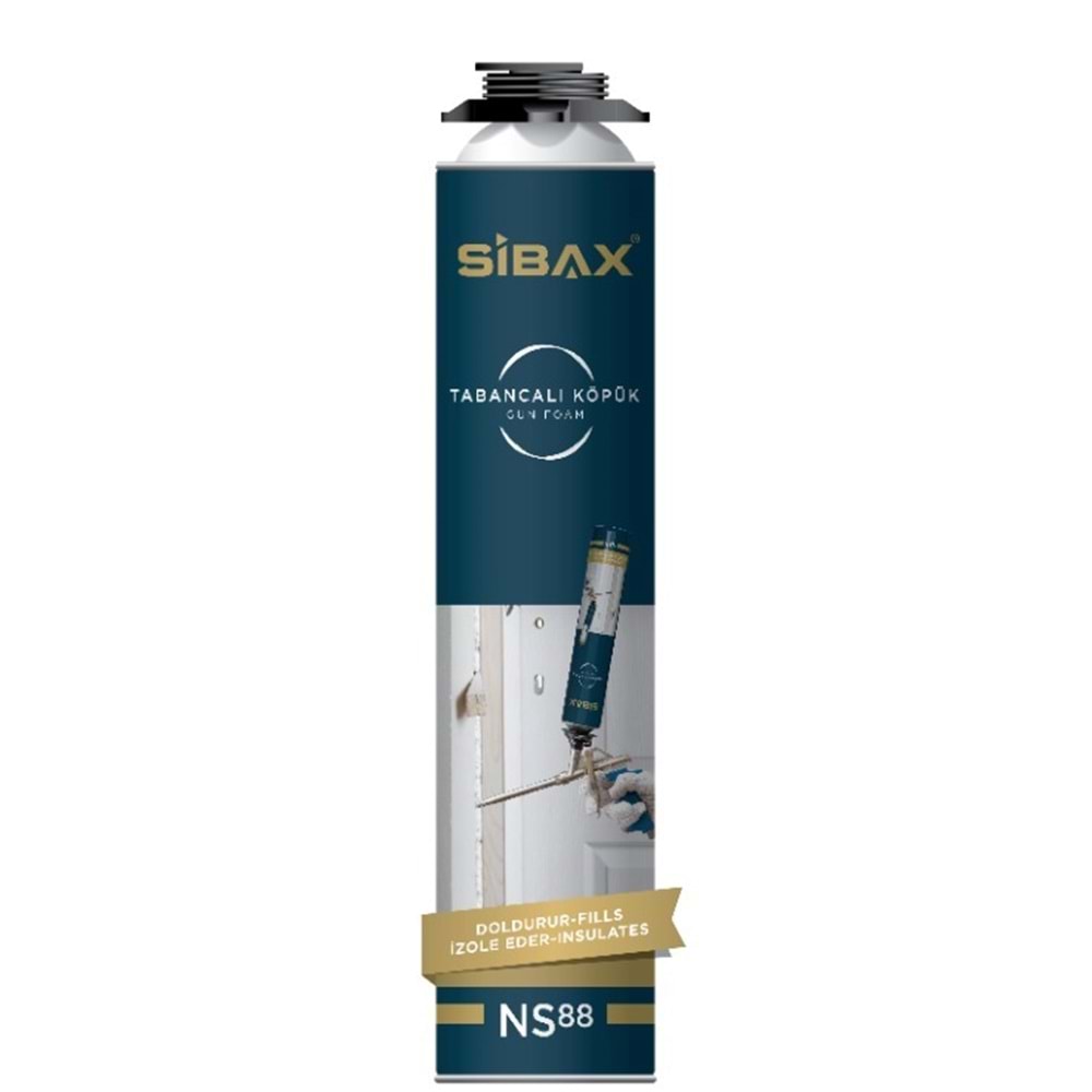 Pu Köpük Sibax Ns88 Tabancalı Pu Köpük 750 Ml