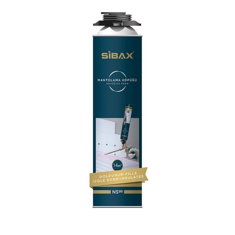 Mantolama Köpüğü 750 Ml Tabancalı Sibax Ns99 Mantolama Köpüğü