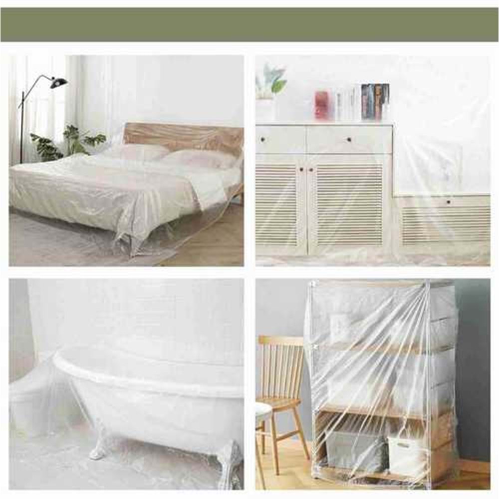 Koruyucu Örtü Hışır 20 M2 İzmir Fırça Boya Badana Örtüsü