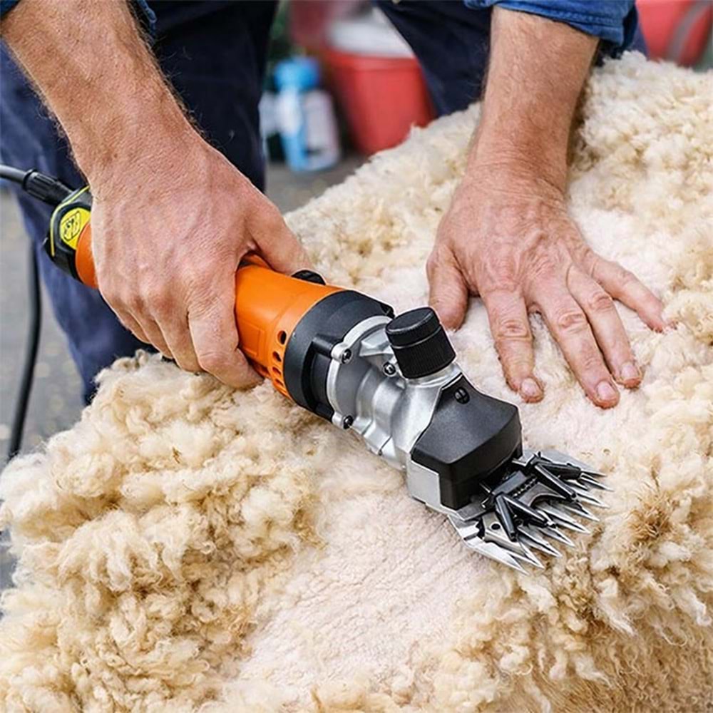 Devir Ayarlı Koyun Kırkma Makinası BE-WELT 350W Profesyonel