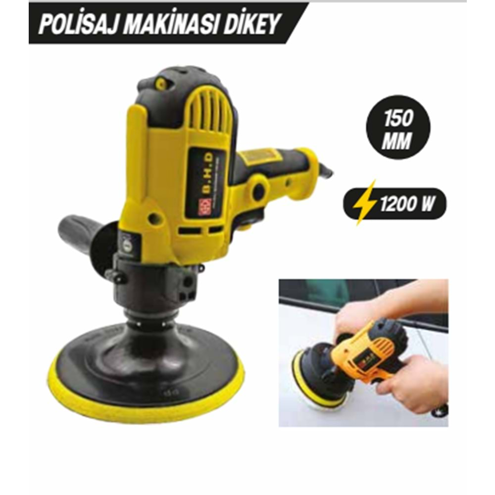 POLİSAJ MAKİNASI DİKEY 150 MM 1200 W PORTEK