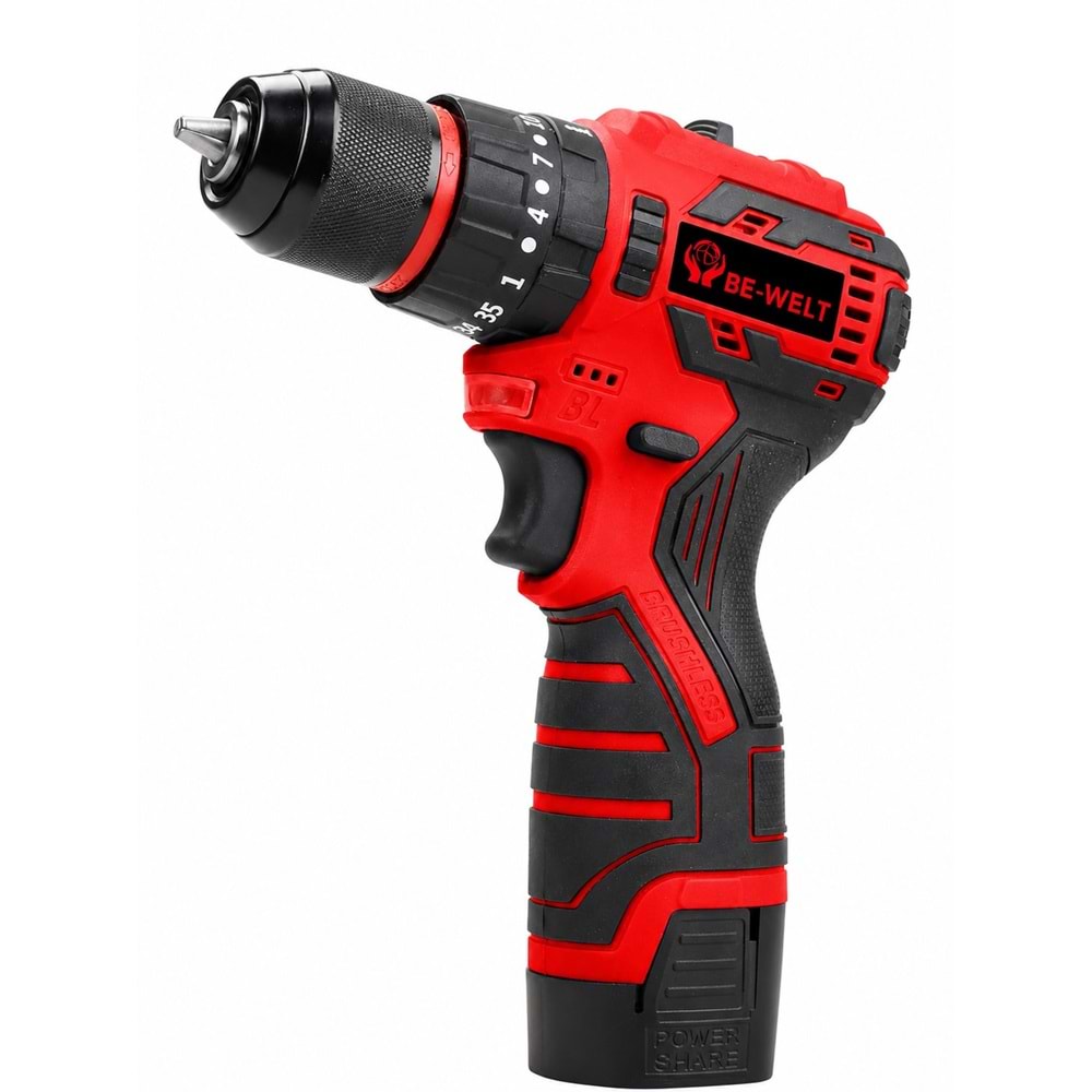Şarjlı Vidalama Matkap Prof 10 MM