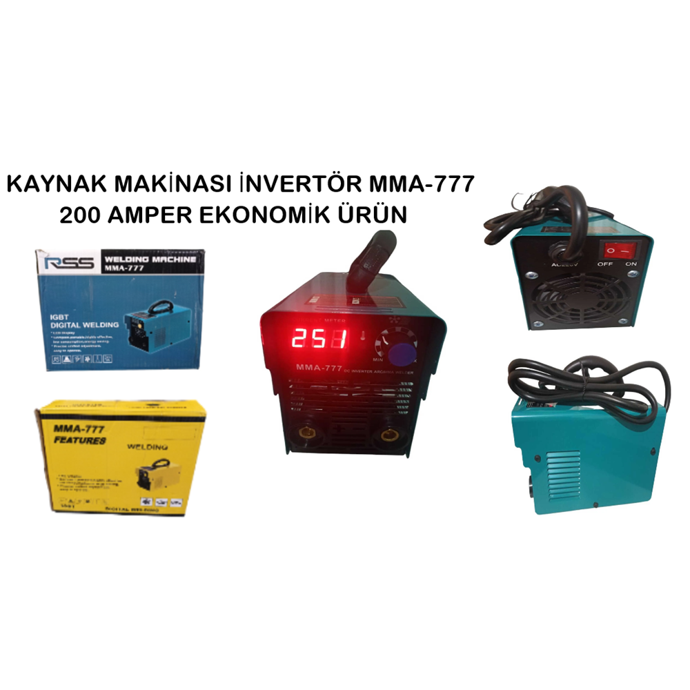 İnverter Kaynak Makinası 200 Amper RSS