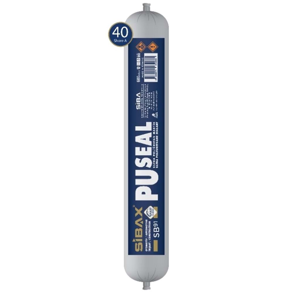 Mastik Sibax Ultra Pu Mastik Fc (Sosis) 600ml (Gri) Pu Mastik