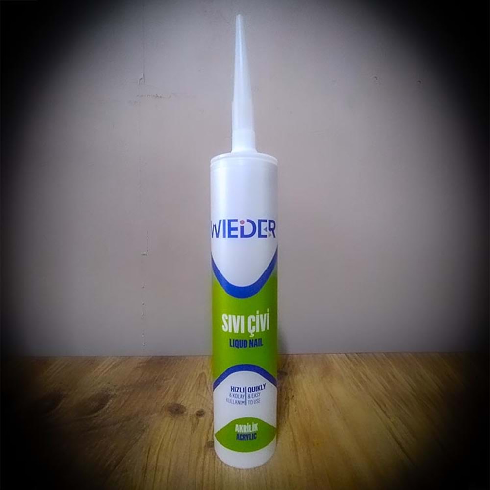 Sıvı Çivi Montaj Yapıştırıcı 450 Gr. WİEDER