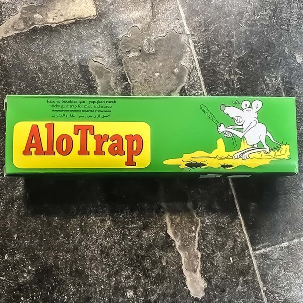 Fare Yapışkanı AloTrap 50 ML – Etkili ve Pratik Fare Yakalama Çözümü