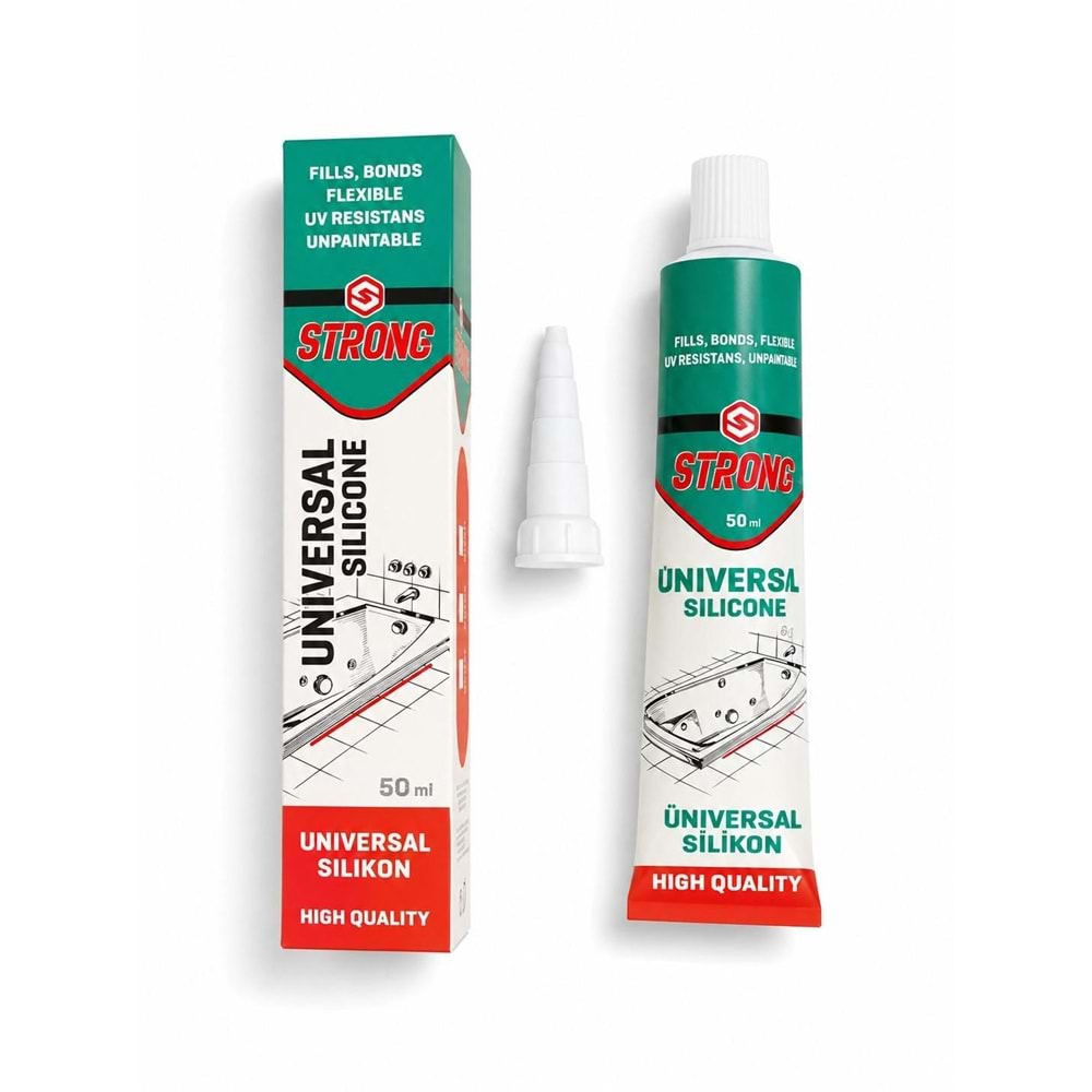 Tüp silikon 50 Gr Şeffa Tüp Silikon