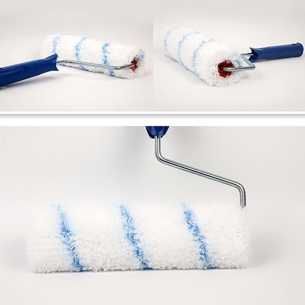 Rulo Boya Rulosu Renkli Rulo 25 Cm Akdeniz Mavisi Rulo