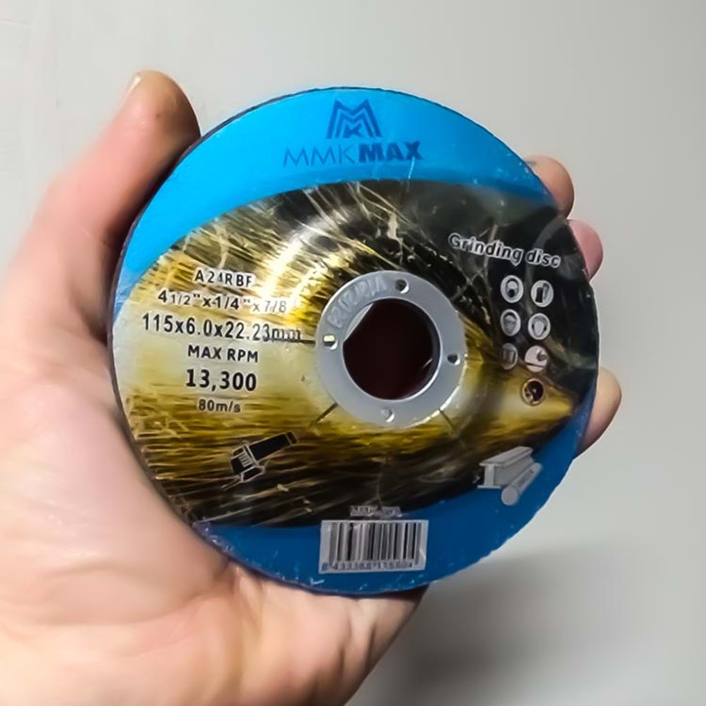 Metal Taşlama Taşı MMK Max 115*6 mm