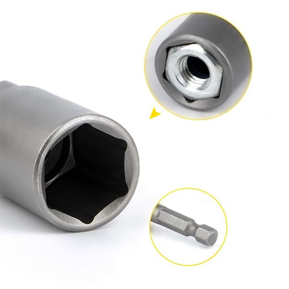 Somun Adaptörü 13*48 Manyetik Somun Sıkma Adaptörü