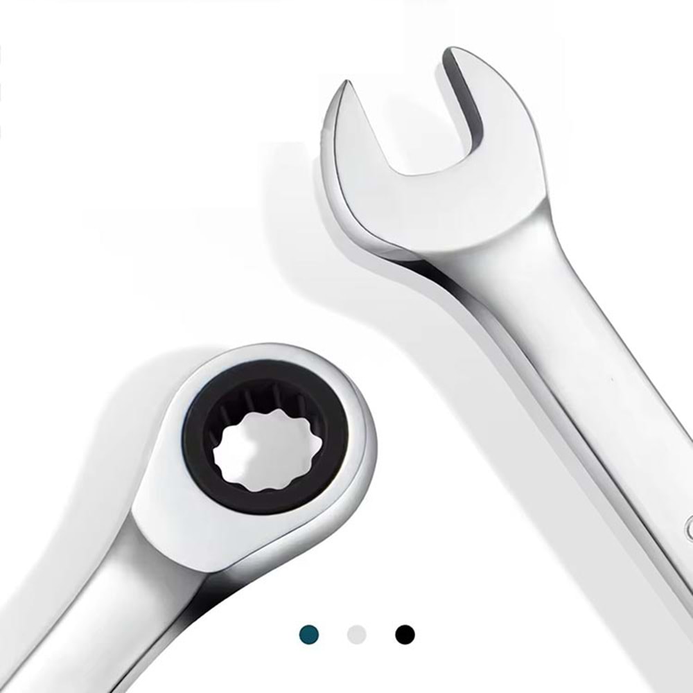 Anahtar Cırcır Kombine 11 mm Tekli Premium