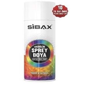 Sprey Boya Sibax Akrilik Sprey Boya 400 Ml Trafik Sarı