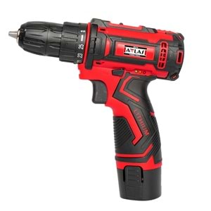 Attlas 12V CDD-202C 12V Akülü Matkap Çift Akülü Vidalama