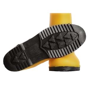 Çizme Palalı Uzun Sarı Çizme No: 43