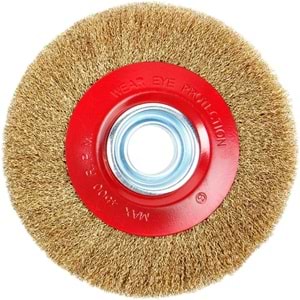 Çelik Tel Fırça Dairesel Çelik Tel Fırça 175 Mm