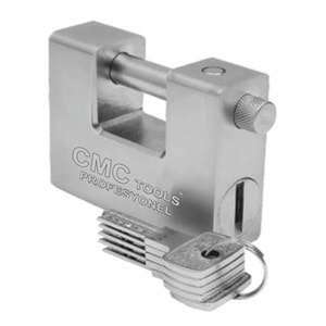 Asma Kilit Cmc Çelik Yassı Kilit Bilyalı 95 Mm Asma Kilit (Özel Kutulu) Kayar Milli Kilit