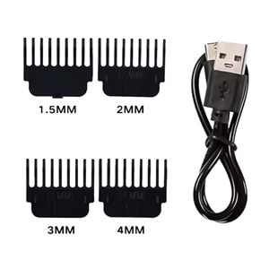 Tıraş Makinesi Emka 5603 Şarjlı Saç Sakal Tıraş Makinesi