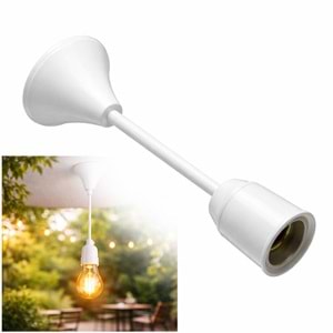 Plastik Tij Duy Hazır Askı Tij Takımı 24 Cm Tavan Askı