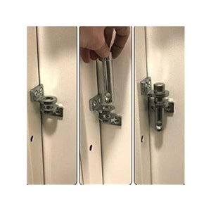 Kapı Emniyet Rezesi Milsiz Çok Amaçlı Asma Kilit Aparatı