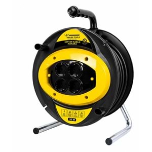Seyyar Makaralı Kablo 3x2.5 30 Mt