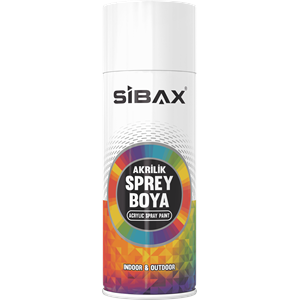 Sprey Boya Sibax 400 ML 0526 Mat Siyah R9005