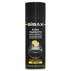 Sibax Klima Temizleyici Koku Giderici Sprey Limon 200 ml SB9400