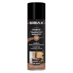 Sibax SB9600 Mobilya Temizleyici ve Parlatıcı Sprey 250 ML